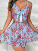 Sexy Flower Printed Slip Dress