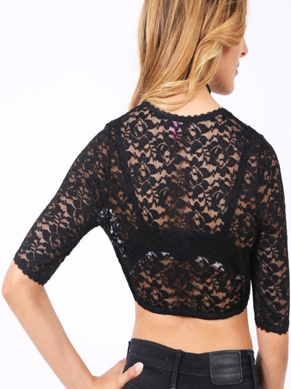 Wear Half Sleeve Lace Hot Underwear