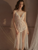 V-neck Lace Nightgown