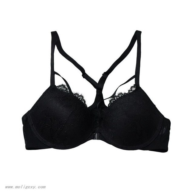 Front Buckle Lacy Bra