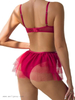 Net Embroidery Lingerie