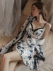 Deep V Breast Pad Nightdress