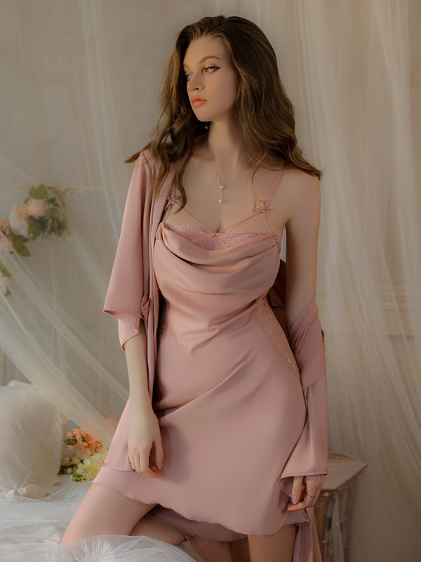 Ice Silk Comfort Slip Nightdress
