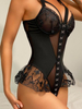 Black Lace Corset