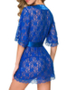 Lace Floral Bathrobe