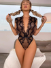 Lace Deep-V Sexy Corset