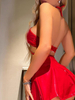Halter Patent Leather Sexy Lingerie