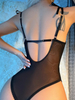 Bandage Patent Leather Sexy Corset