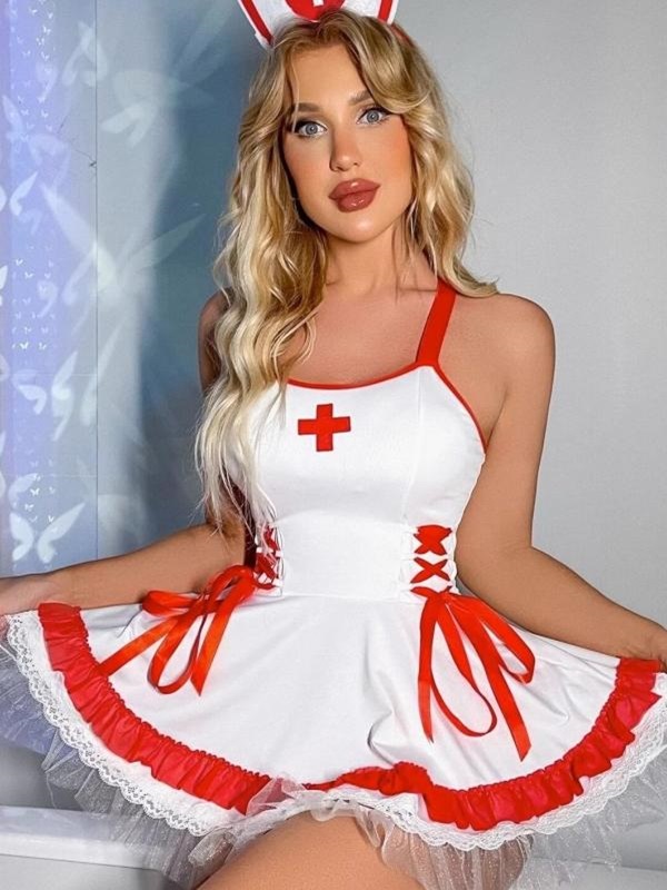 Cosplay Little Halloween Nurse Uniforms