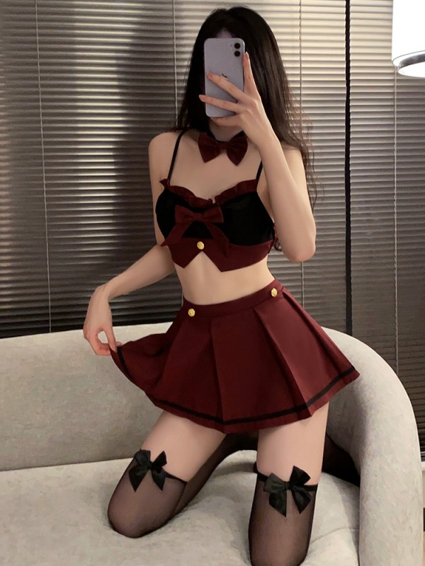 Students Wear Pleated Skirts