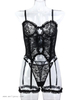 Lacy Hollow Slip Lingerie