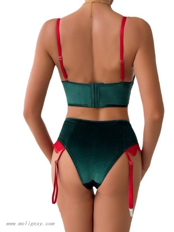Christmas Bow Lacy Sets