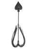 Silicone Fringe Leather Whip