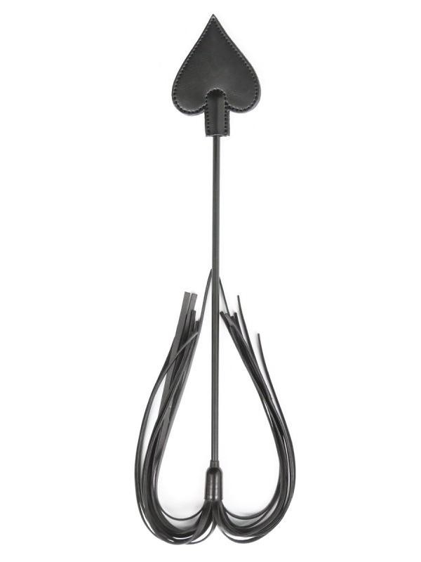 Silicone Fringe Leather Whip
