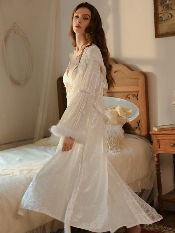 Sweet Hooded Nightgown