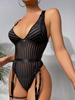 Striped One-Piece Underwear