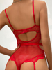 Mesh See-Through Sexy Corset